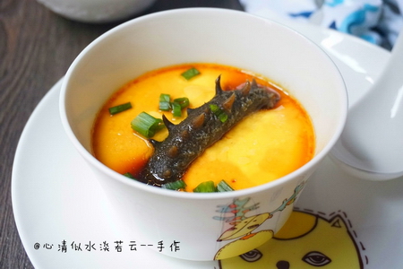 海参鸡蛋羹的做法