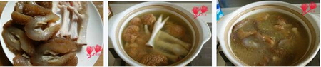 猴头菇鸡脚海参汤的做法