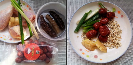 海参鸡腿汤的做法