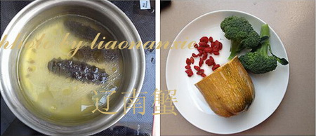 金汤海参的做法