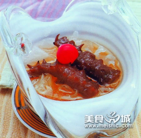 海参银耳汤的做法