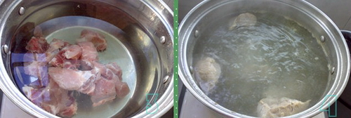 海参花胶肉骨汤的做法