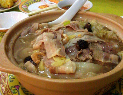 沙锅白肉的做法