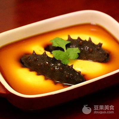 海参蒸蛋的做法
